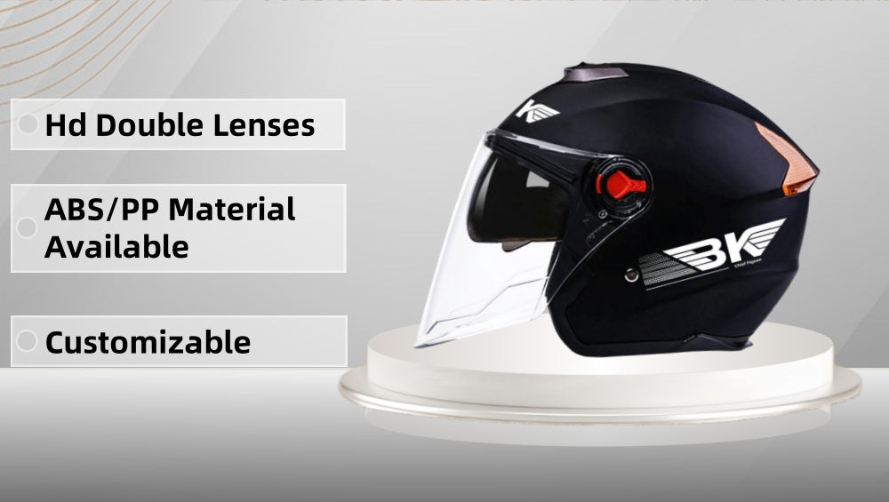 Motorrad Half Face Helm 903