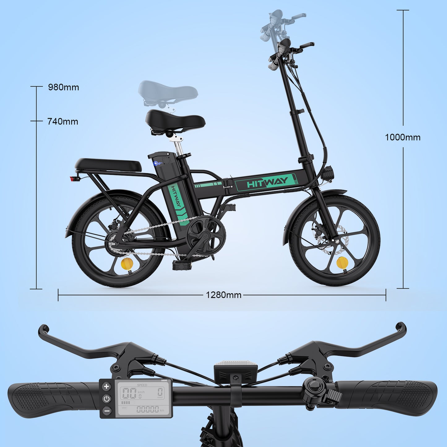 BK5 Folding Electric Bike