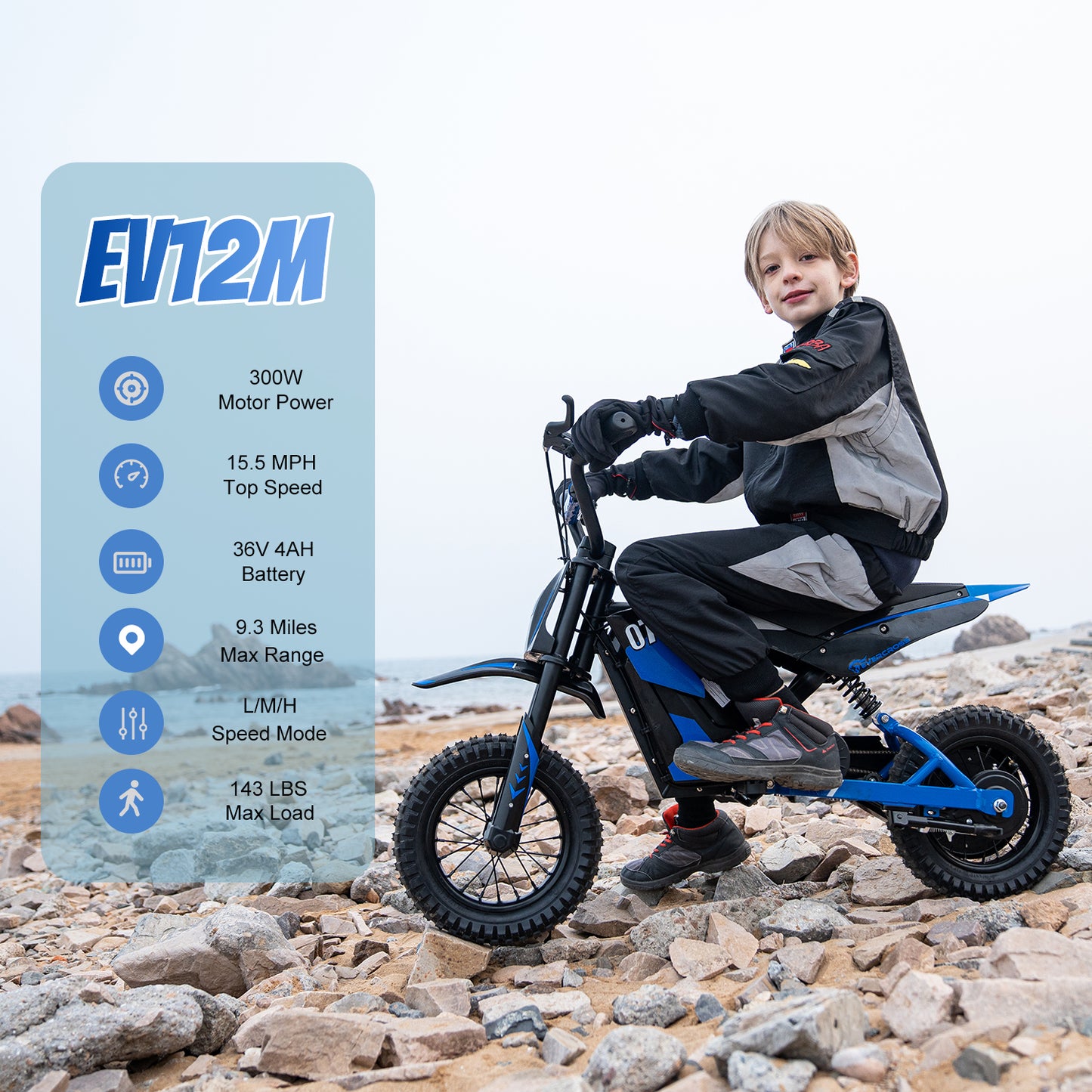 EV12M Electric Kid motorcycle