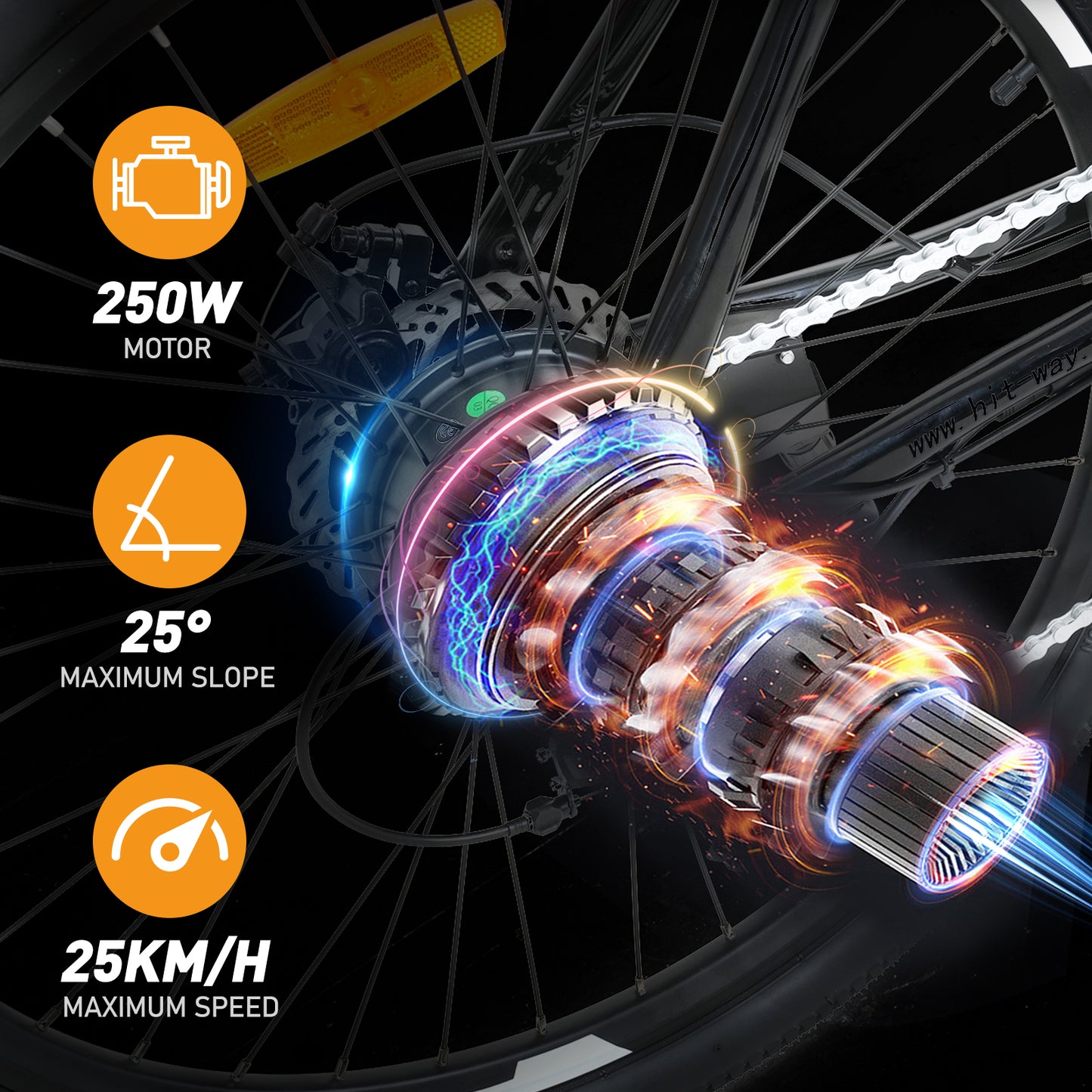 BK15 E-bike 26*3inch