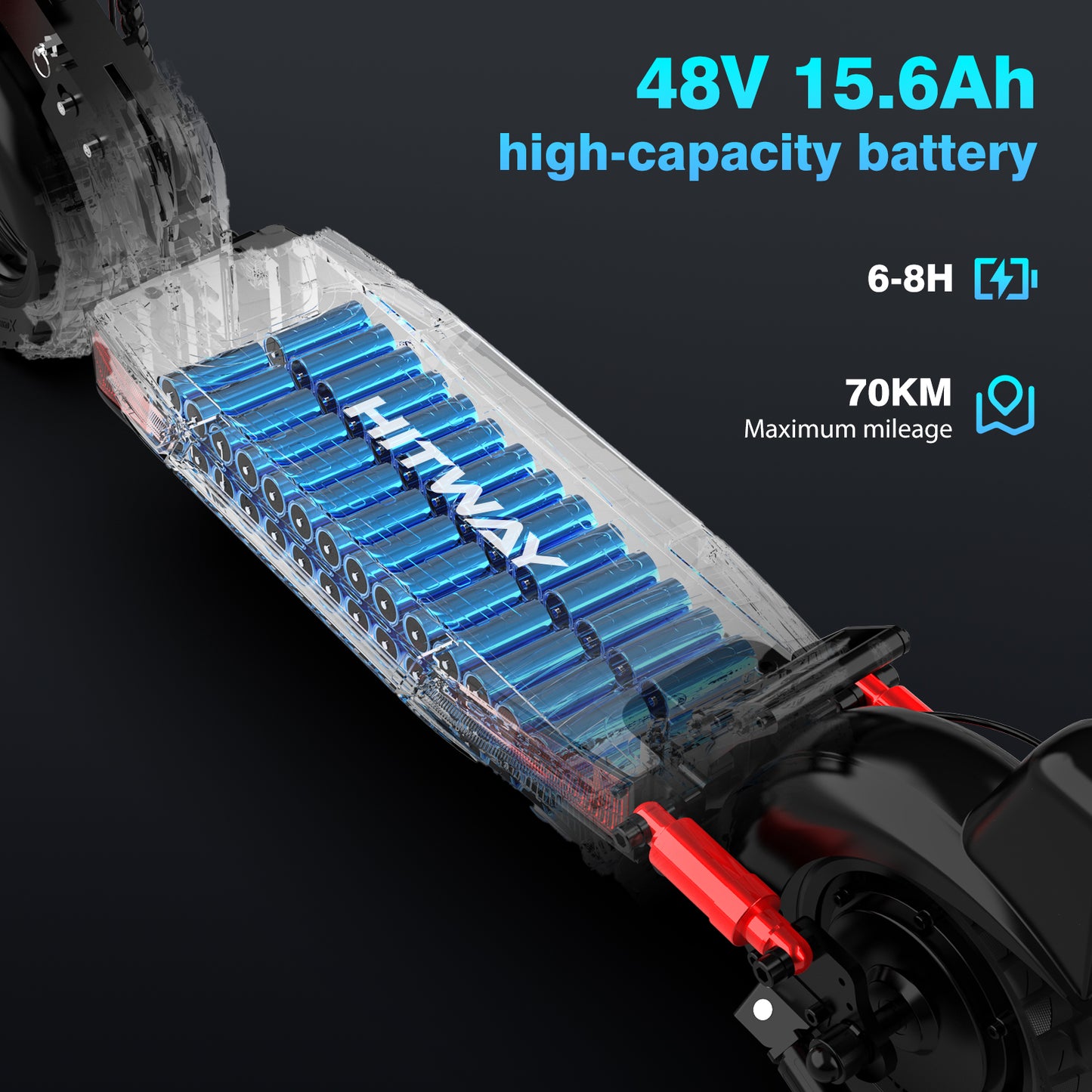 HITWAY H9-HB24Pro   10inch Off Road E-scooter