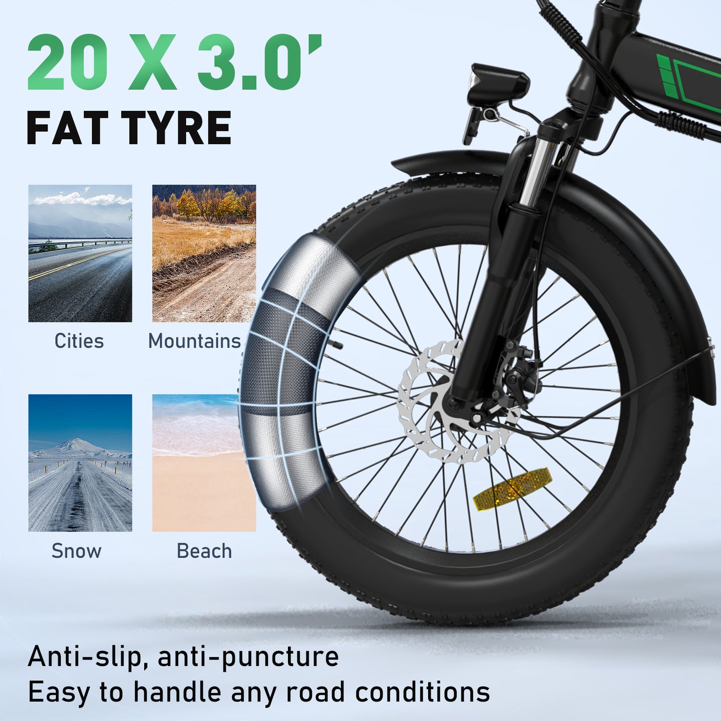 KOOLUX BK11 Folding E-bike