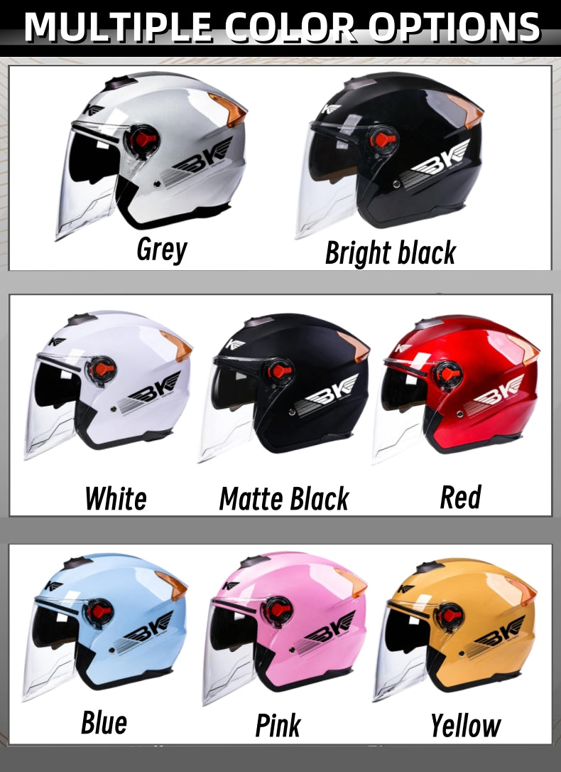 Motorrad Half Face Helm 903