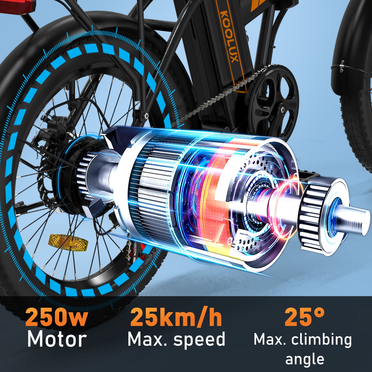 KOOLUX BK11 Folding E-bike