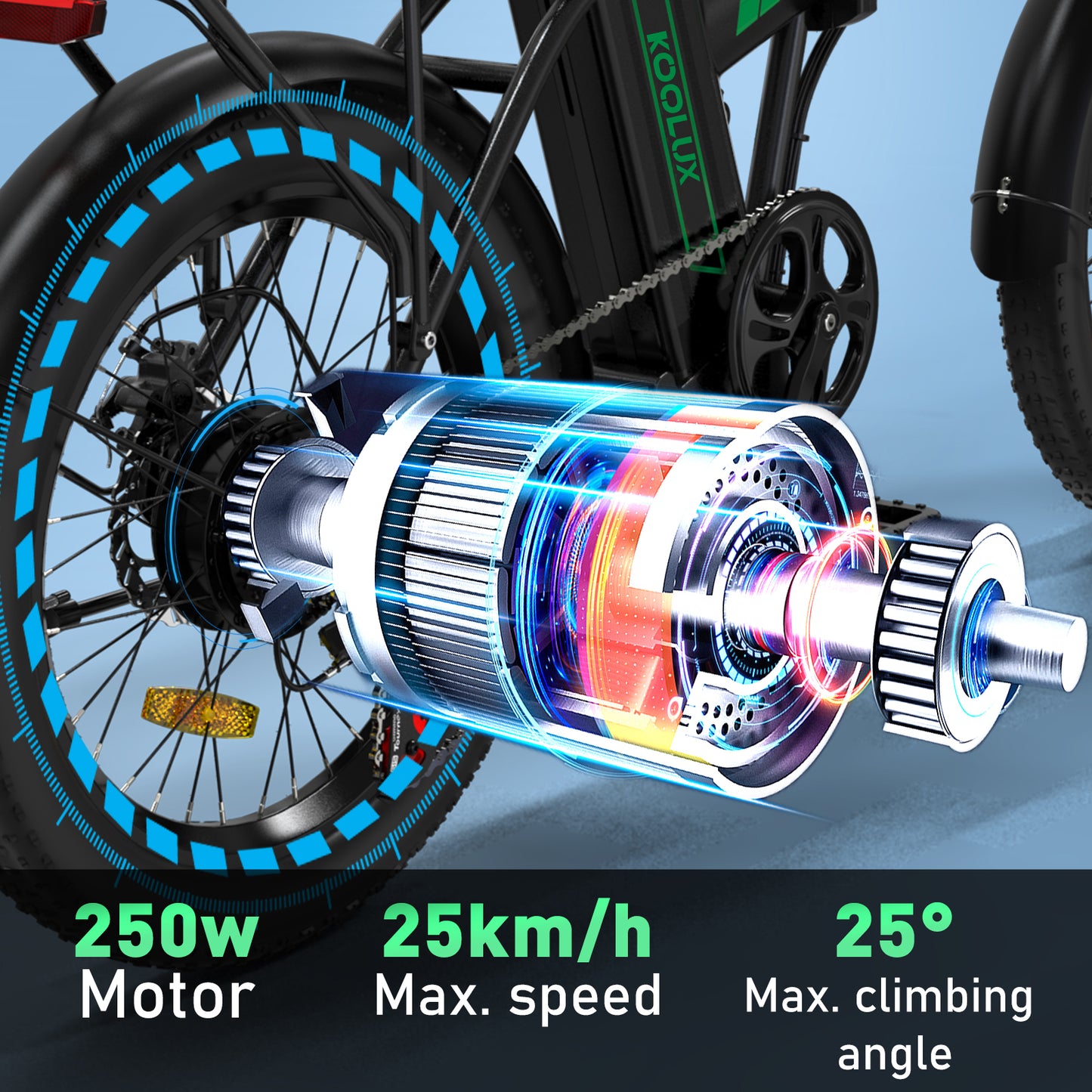 KOOLUX BK11 Folding E-bike