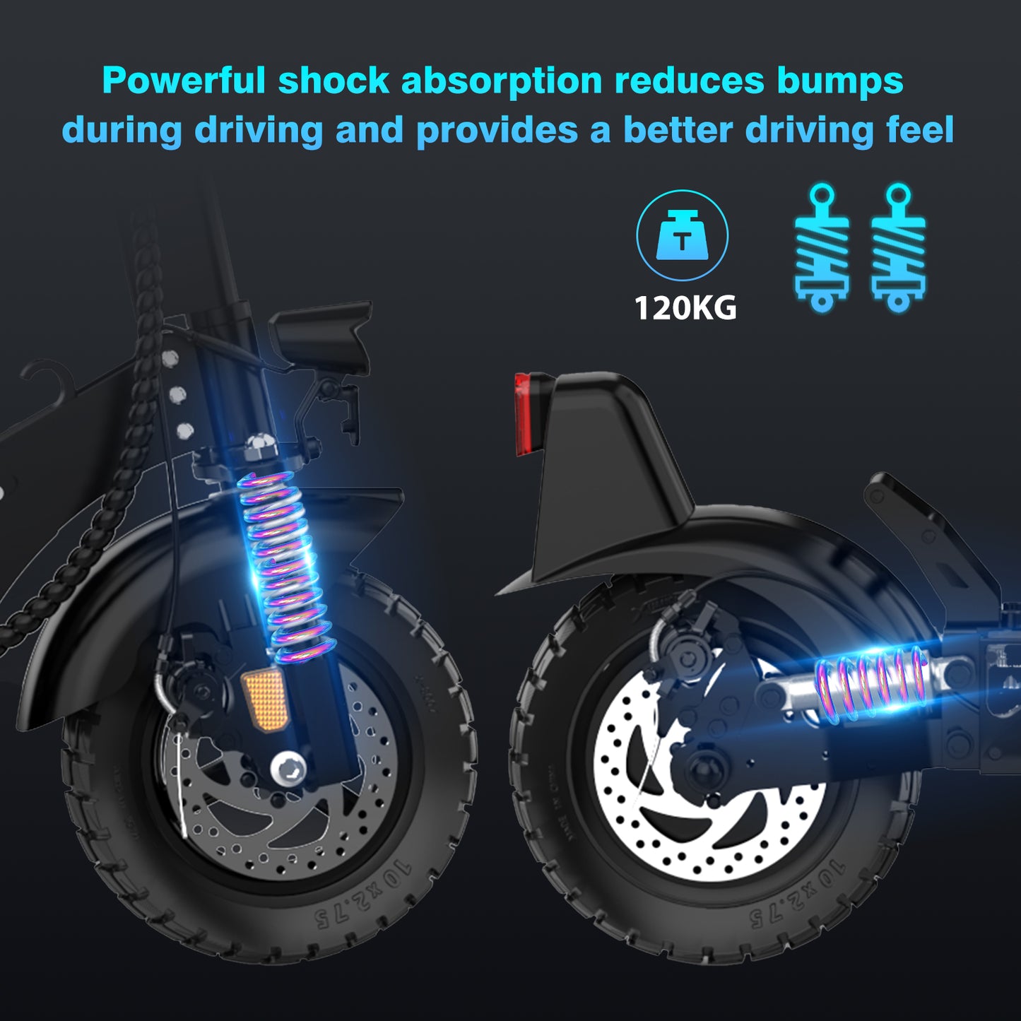 HITWAY H9-HB24Pro   10inch Off Road E-scooter