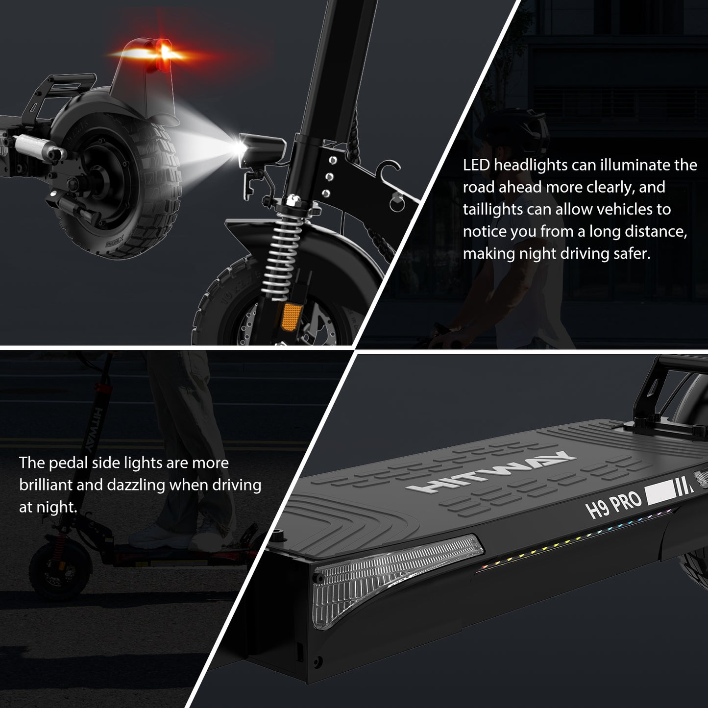 HITWAY H9-HB24Pro   10inch Off Road E-scooter