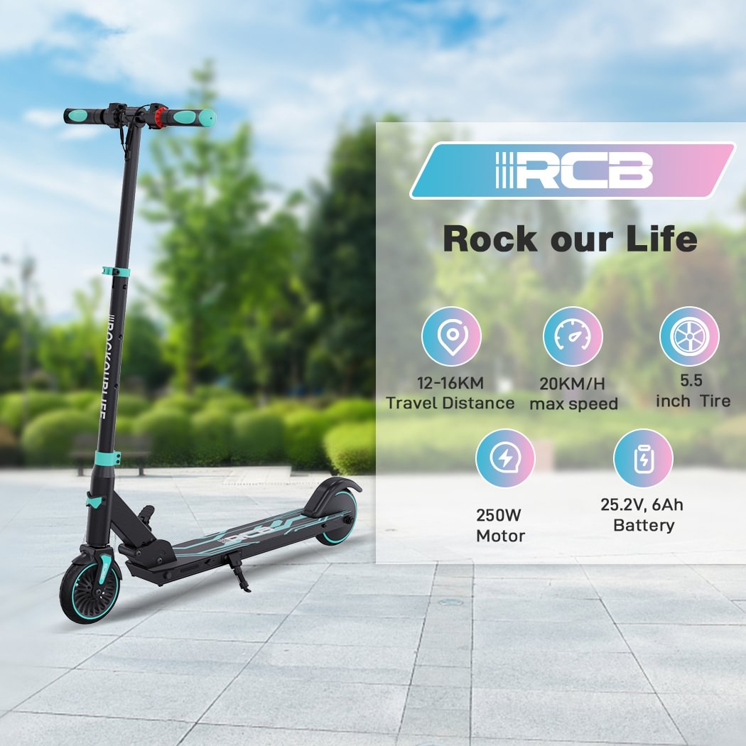 RCB R15 Elektroroller für Kinder und Jugendliche (6–16 Jahre)