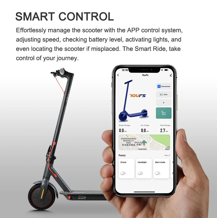 Manke MK083 Elektroroller für Erwachsene