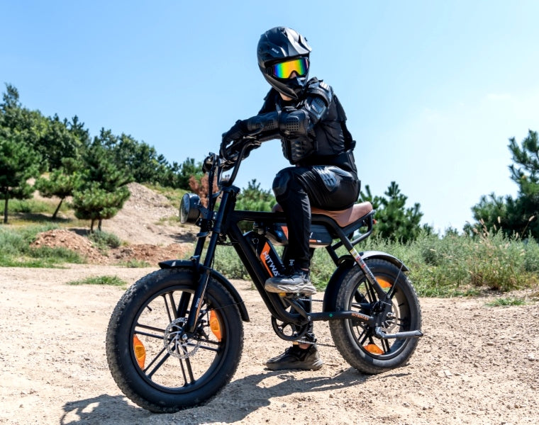 BK29S E-Bike mit Doppelbatterie