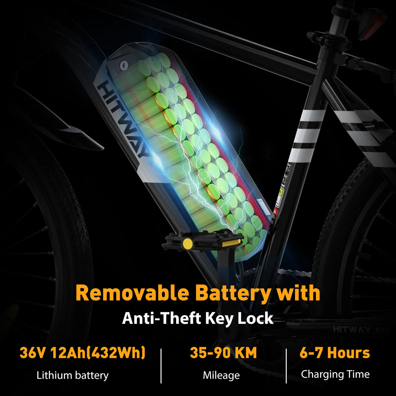 BK15 E-bike 26*3inch