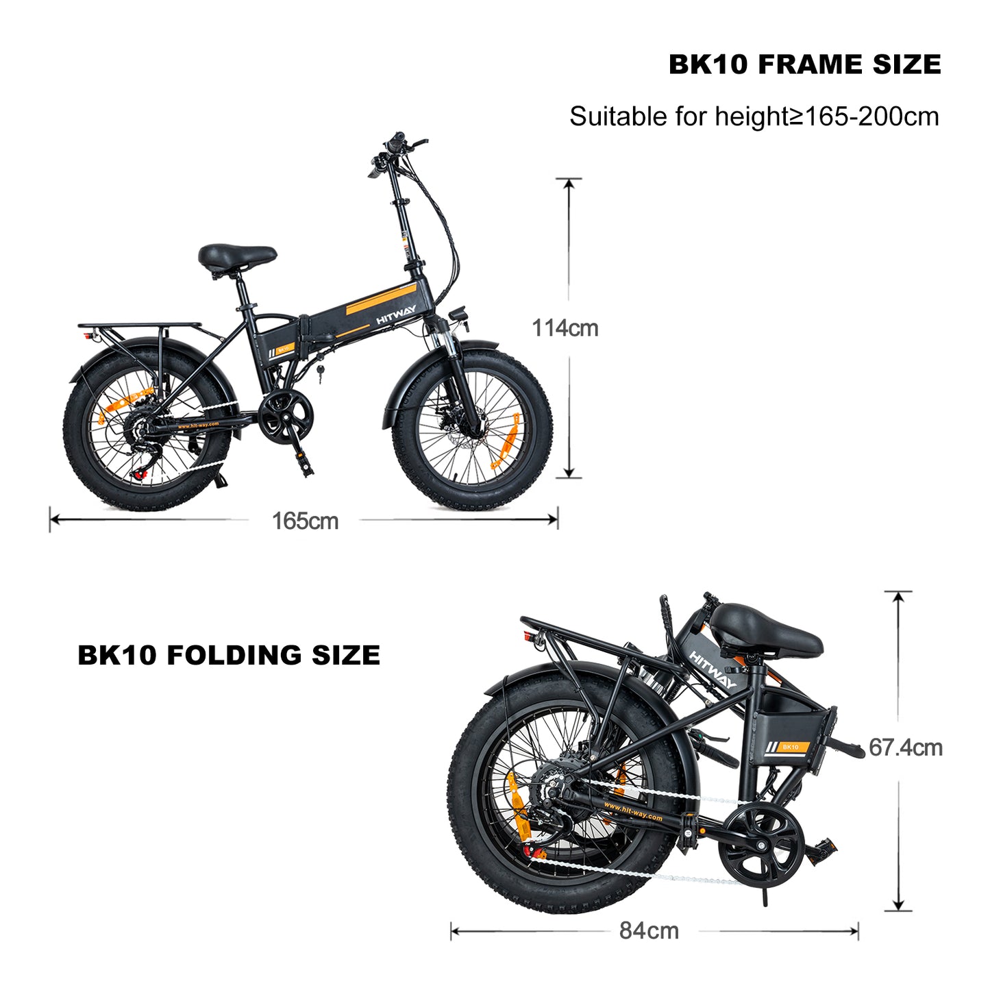 BK10 faltbares Elektrofahrrad
